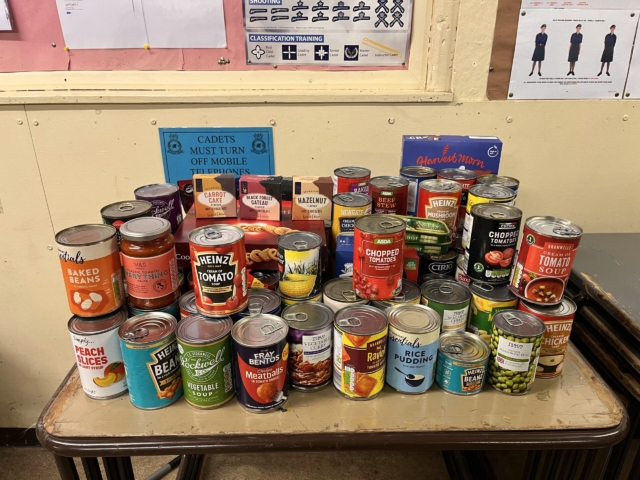 Squadron Food Donations Squadron Food Donations
